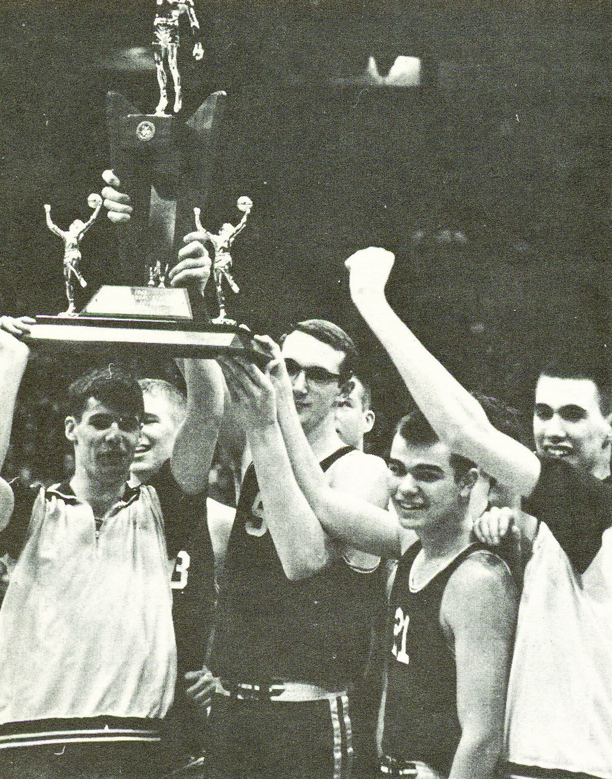 Команда 1965 года по баскетболу среди мальчиков