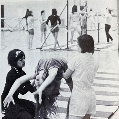 1970-71 Гимнастическая команда девушек